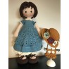 coraline crochet doll