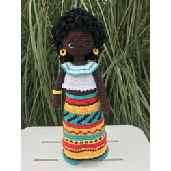 handmade knitted dolls