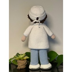 Doctor and Nurse Crochet Doll Pattern