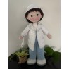 Doctor and Nurse Crochet Doll Pattern